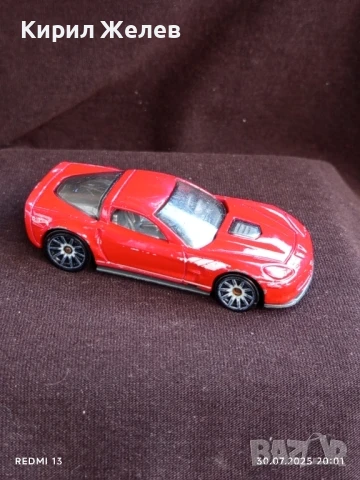 Спортен модел метална количка Corvette GRI Made in Malaysia за КОЛЕКЦИЯ ДЕКОРАЦИЯ 26937