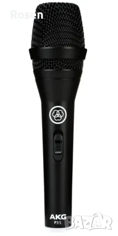 Продавам:Кабелен микрофон Akg p35 със държач.нов., снимка 10 - Други - 49534444