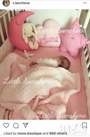 Възглавнички облачета, луна, звезда за детската / бебешка стая , снимка 7 - Спално бельо и завивки - 18027012