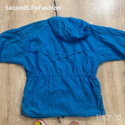 Винтидж яке Elho Sportswear мъжко размер XL, синьо, 90-те ретро, снимка 8 - Якета - 53342117