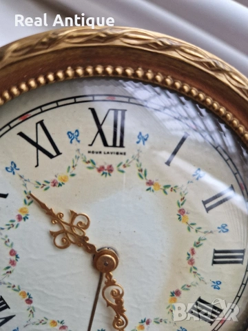 Страхотен рядък антикварен колекционерски френски бронзов будилник , снимка 7 - Антикварни и старинни предмети - 53932510