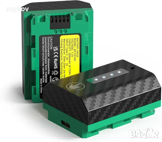 Батерия NP-FZ100 с капацитет 2600mAh и интелигентен LED дисплей