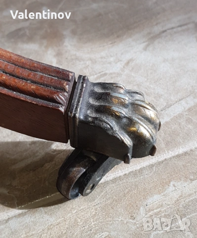 Старинно дървено шкафче- масичка , снимка 5 - Шкафове - 53201044