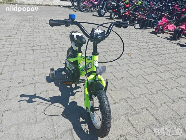 Промо велосипед 12" Passati SAMURAI жълт, снимка 5 - Велосипеди - 56192635