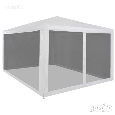 vidaXL Парти шатра с 4 мрежести стени, 4х3 м(SKU:45109)