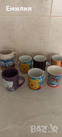 Порцеланови чаши за чай и халба