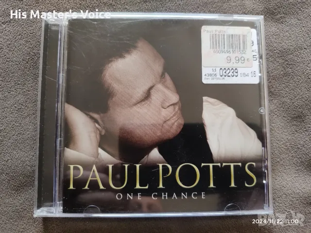 Paul Potts - One Chance CD