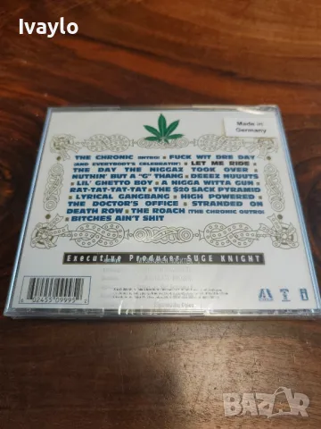 Dr. Dre - The Chronic CD  SEALED, запечатан диск, Snoop Dogg, Хип-Хоп, Рап, HipHop, Rap Албум , снимка 2 - CD дискове - 50419679
