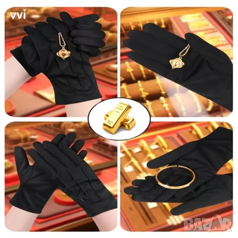 Ръкавици за ежедневна работа с бижута (5 чифта), снимка 3 - Ръкавици - 52114540