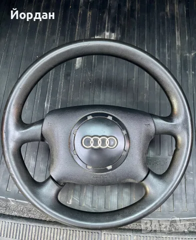 Оригинален четирилъчев волан с въздушна възглавница (Airbag) за Audi (A3 / A4 B5 / A6 C5)