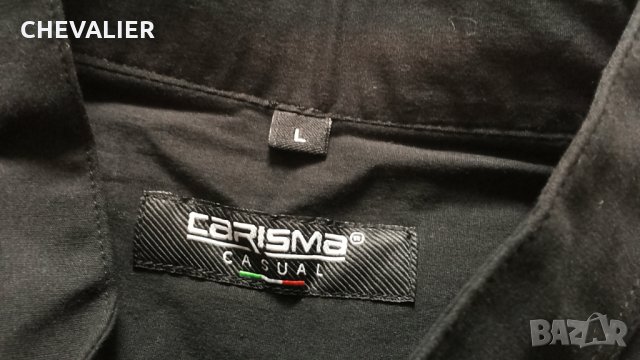 CARISMA CASUAL размер M - L мъжка еластична риза 32-36, снимка 11 - Ризи - 30769035