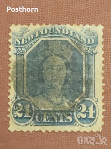 1866 Нюфаундленд Виктория 24 цента, снимка 1
