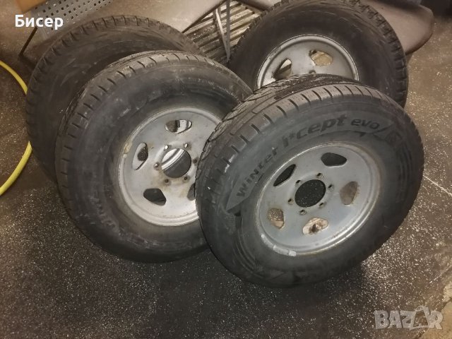 Гуми със джанти за паджеро 15 цола 235/75/15 в Гуми и джанти в гр ...