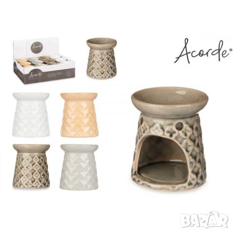 Керамична арома лампа Asian ceramics и арома масло ванилия, снимка 1 - Други стоки за дома - 42852321