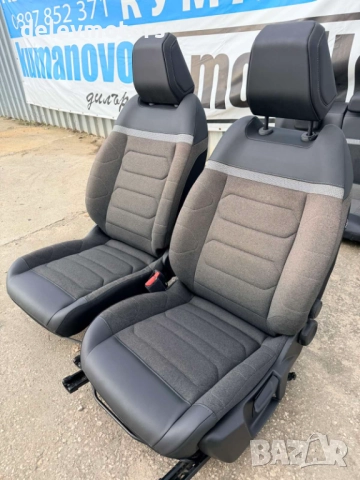 Салон, седалки предни и задни от Citroen C4 3B 1.5 Blue HDI, 131 ph., engine YHZB, 5 000 km, снимка 6 - Части - 52692602