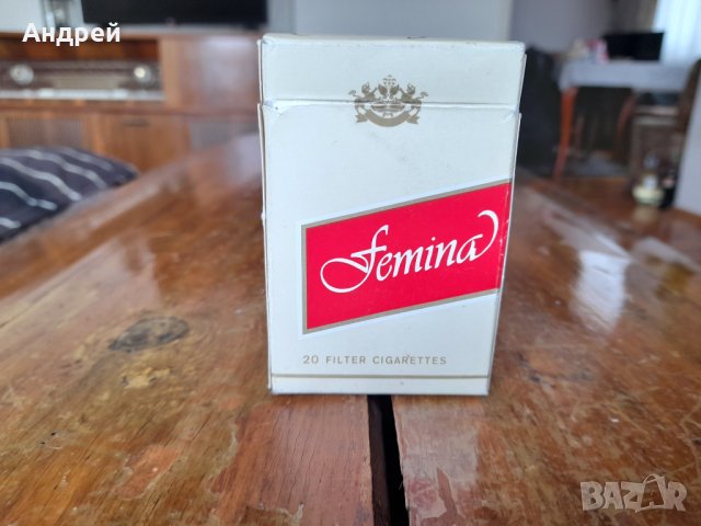 Стара кутия от цигари Фемина,Femina, снимка 3 - Колекции - 38975026