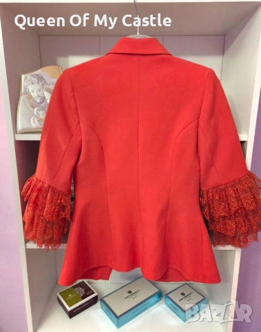 Атрактивно дамско сако, снимка 5 - Сака - 53965262
