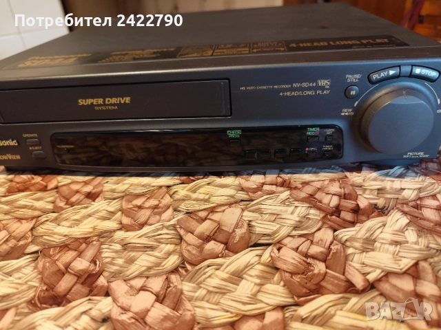 Видео Панасоник VHS , снимка 2 - Плейъри, домашно кино, прожектори - 52431920