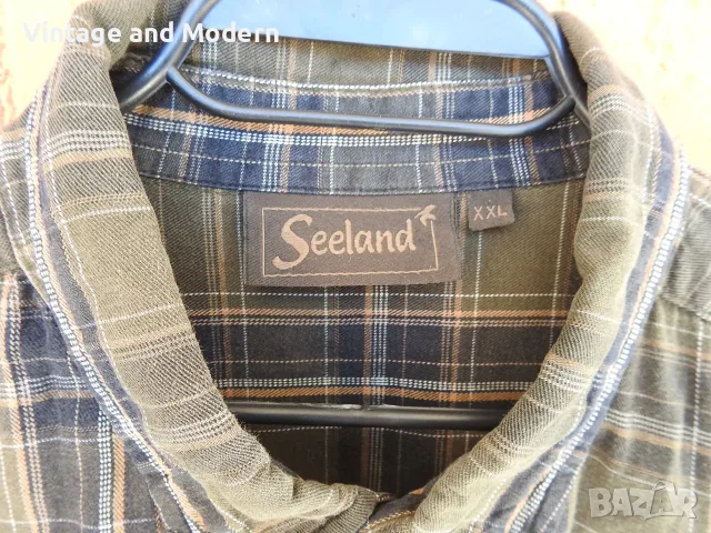 Seeland Мъжка риза лов риболов (XXL), снимка 5 - Ризи - 55972628