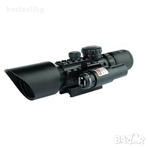 Тактически бързомерец оптически мерник лазерен прицел за оръжие пушка, снимка 5 - Оборудване и аксесоари за оръжия - 29104684