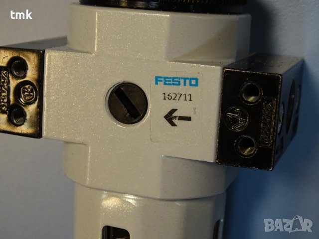 Филтър регулатор на въздух Festo LFR-1/4-D-7-miniA, снимка 7 - Резервни части за машини - 40528436