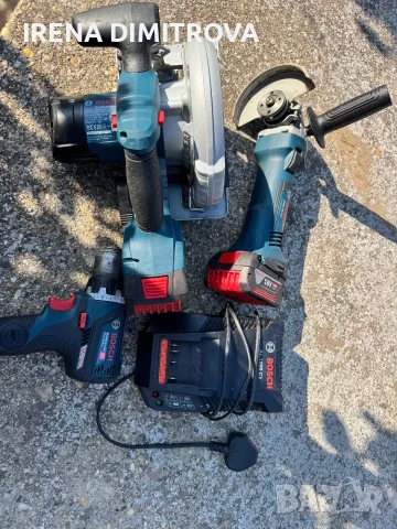 Bosch 18v комплект , снимка 3 - Винтоверти - 56049671