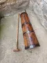 Соц Стара Дървена Буталка За Разбиване На Домашно Масло., снимка 6