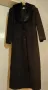 Дълго черно палто, XL, снимка 8