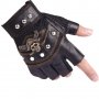 Рокерски кожени ръкавици, снимка 1 - Ръкавици - 38526430