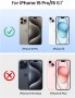 Нов заряден калъф батерия за телефон iPhone 15 Pro Max/Plus и 15 Pro/15, снимка 2
