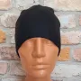 Нова топла зимна шапка в черен цвят, снимка 2