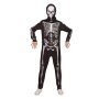 Детски костюм скелет за Хелоуин с цяла щампа