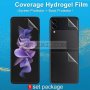 Samsung Galaxy Z Flip3 5G - Мек Протектор Хидрогел - 3 Части, снимка 2