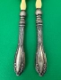 Сребърни прибори за салата със Сло**ва кост. №7507, снимка 8