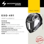 Мото каска за мотор Scorpion EXO 491 Zumo M 57-58,вградени очила 318.80 лв. / 163 €, снимка 5