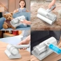 Прахосмукачка за премахване на Акари, 300W, презареждаща се с USB, бяла, снимка 3