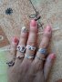 Нов, сребърен пръстен тип халка, снимка 1 - Пръстени - 37989771
