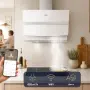 Смарт абсорбатор CIARRA CBCW6736N, 60см, Wi-Fi, 692 m³/h, A+++, Бял, функция за рециркулация , снимка 4