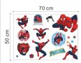Спайдърмен Spiderman Пози стикер постер лепенка за стена и мебел детска стая самозалепващ, снимка 2