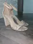 Бежови обувки на висок ток, снимка 2