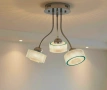 Стилен LED полилей с 3 светлини, снимка 1