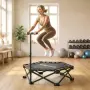 SPORTNOW Фитнес батут с регулируема Т-образна дръжка, снимка 4