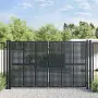 vidaXL Градинска порта, антрацит, 300x175 см, стомана, снимка 2