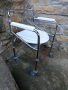 Стар Инвалиден Тоалетен Стол. , снимка 2