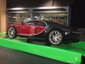Bugatti Chiron  - мащаб 1:24 на Welly моделът е нов в кутия, снимка 3