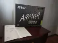Запазена геймърска видеокарта MSI GeForce GTX 1070 ARMOR OC 8GB (пълна окомплектовка), снимка 3