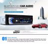 MP3 Плеър за кола, за разговори с Блутуt, флашка, единичен дин за автомобил, радио за кола, радио , снимка 4