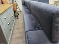 Тъмно сив ъглов диван от плат "Spliff", снимка 5