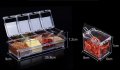 Контейнери за съхранение на подправки crystal seasoning box, снимка 1 - Аксесоари за кухня - 42843373