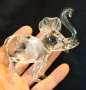 Стъклена Фигура - СЛОН - 10 см, снимка 2
